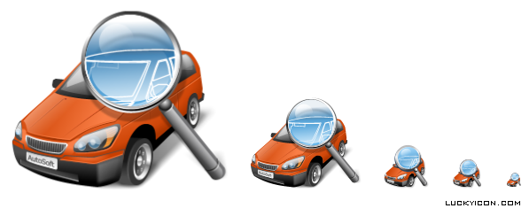 Product icon in Vista style for AutoCatalogue by AutoSoft