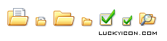 Set of icons for software products by Beyond Browsing