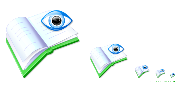 Product icon in Vista style for GoldenSection Reader by The Golden Section Labs
