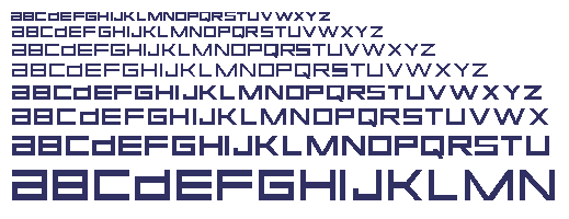 First font for MIRAX GROUP