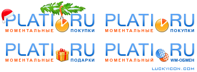 Logo for the e-commerce website Plati.ru