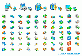 Set of icons for RouterStudio