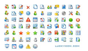 Set of icons for Adapt's software