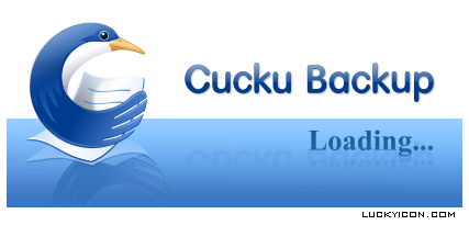 Splash screen for Cucku Backup by Cucku, Inc.