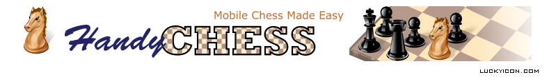 Header for the website HandyChess.com