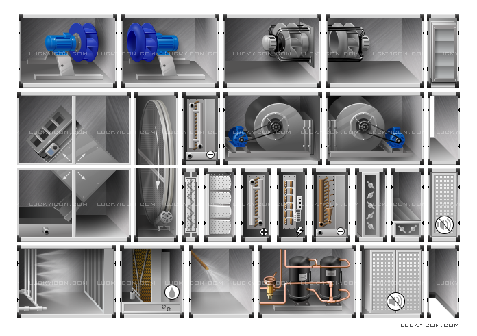 Design of ventilation elements for Luftkon