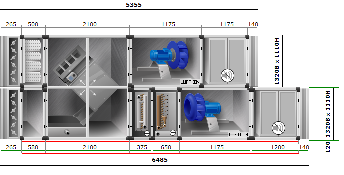 Ventilation calculation