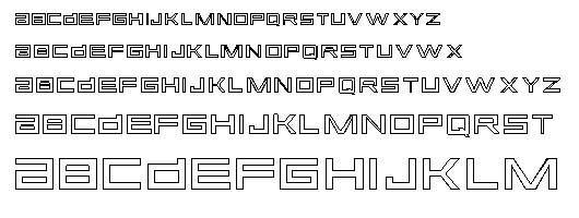 Second font for MIRAX GROUP