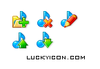 Set of icons for ID3