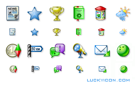 Icons for web portal www.openru.net