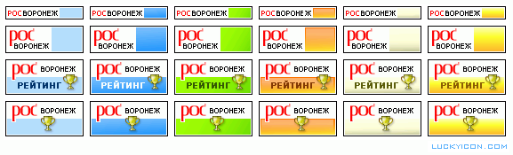 Счетчики и рейтинги для сайта РОС Воронеж