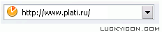 Favicon.ico icon for the e-commerce website Plati.ru