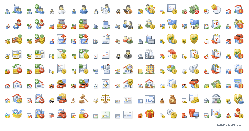 Set of icons for Simpology Pty Limited