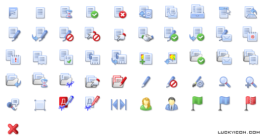 Set of icons for DocManager + BPMS